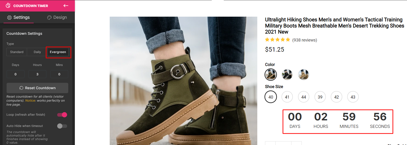 Use The Countdown Element To Create A Sense Of Urgency Help Center